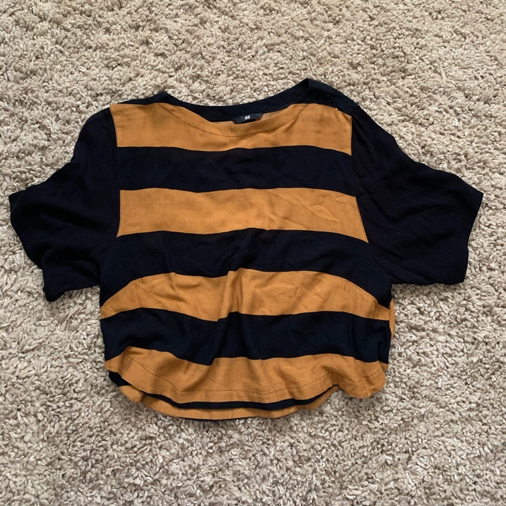 H&M Striped Blouse